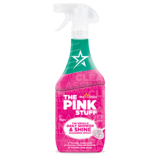 Засіб для щоденного догляду за душовою The Pink Styff  Daily Shower & Shine, 850 мл